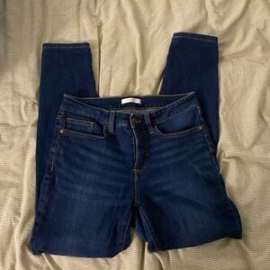 LC Lauren Conrad Dark Blue Skinny Jeans